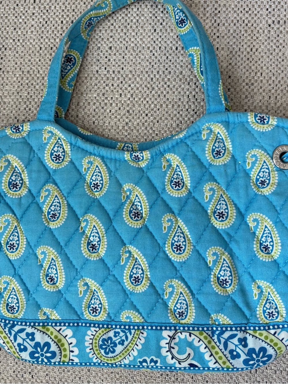 Vera Bradley Bermuda Blue hand bag